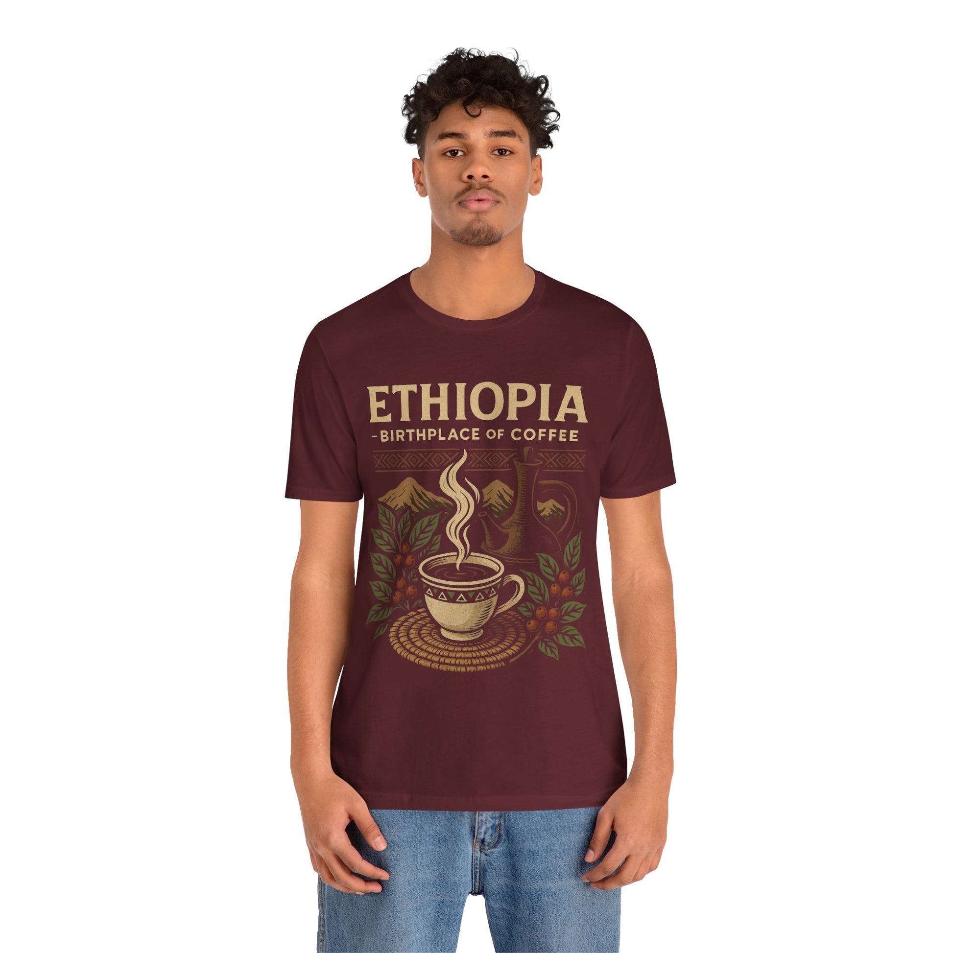 Ethiopia Birthplace of Coffee Tee