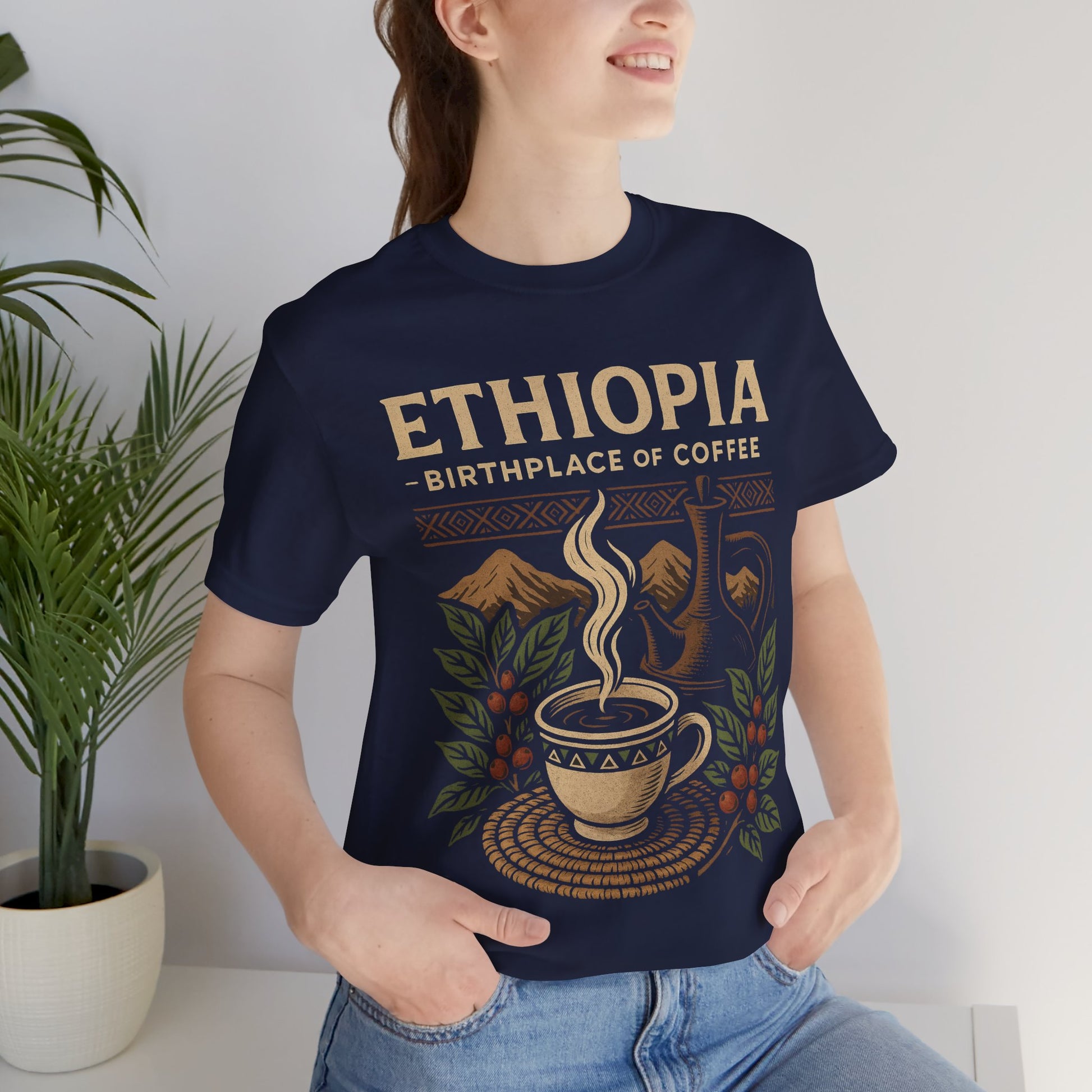 Ethiopia Birthplace of Coffee Tee