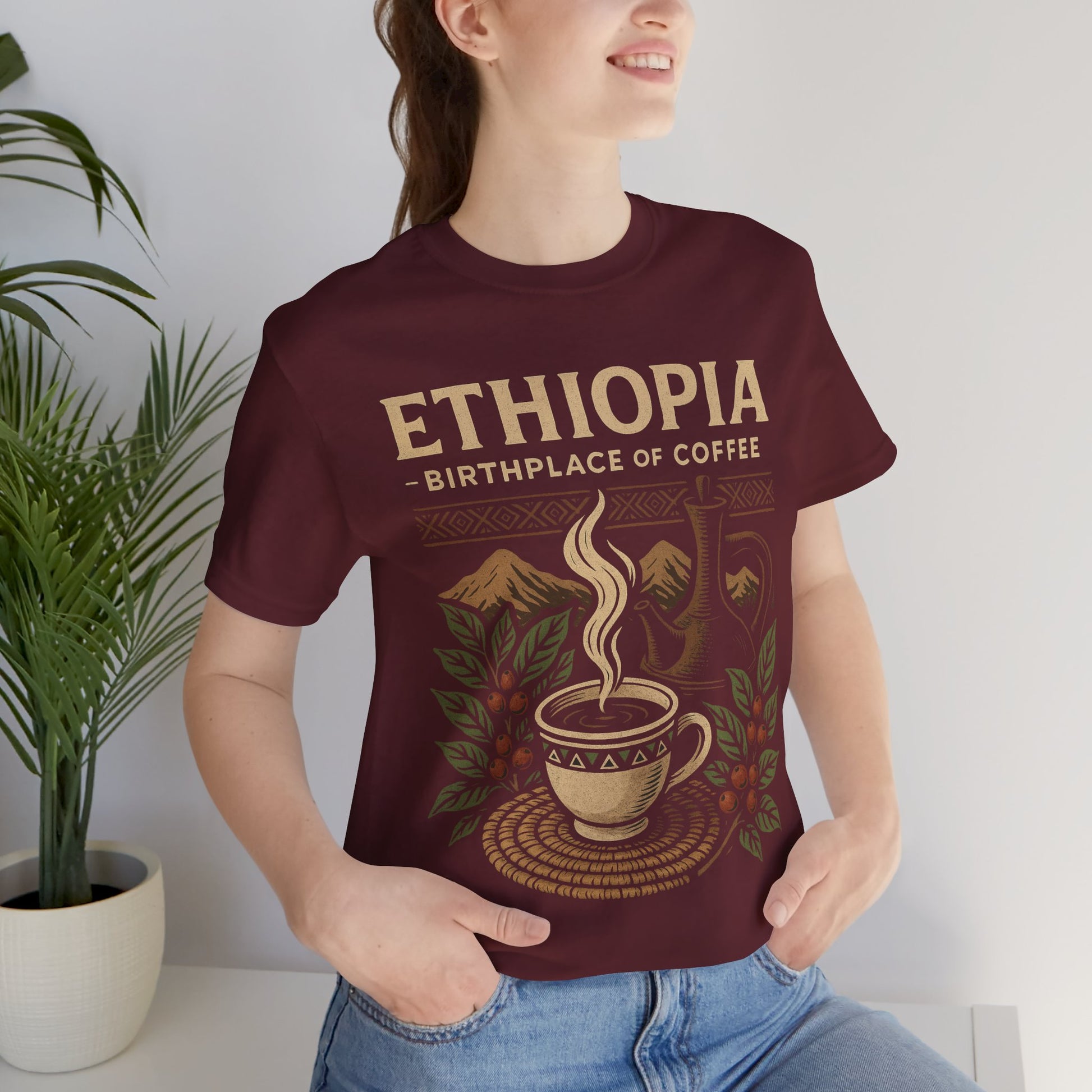 Ethiopia Birthplace of Coffee Tee
