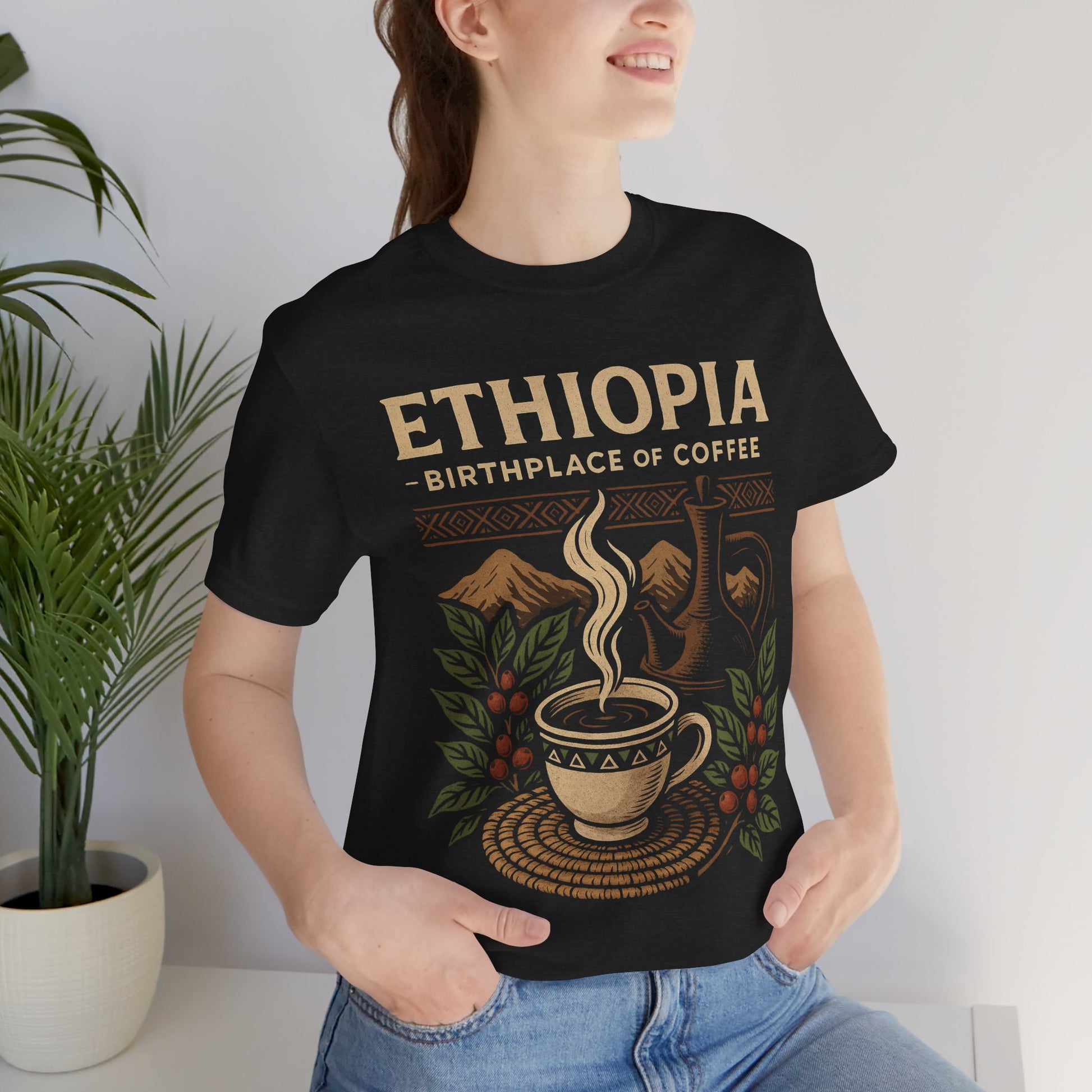Ethiopia Birthplace of Coffee Tee