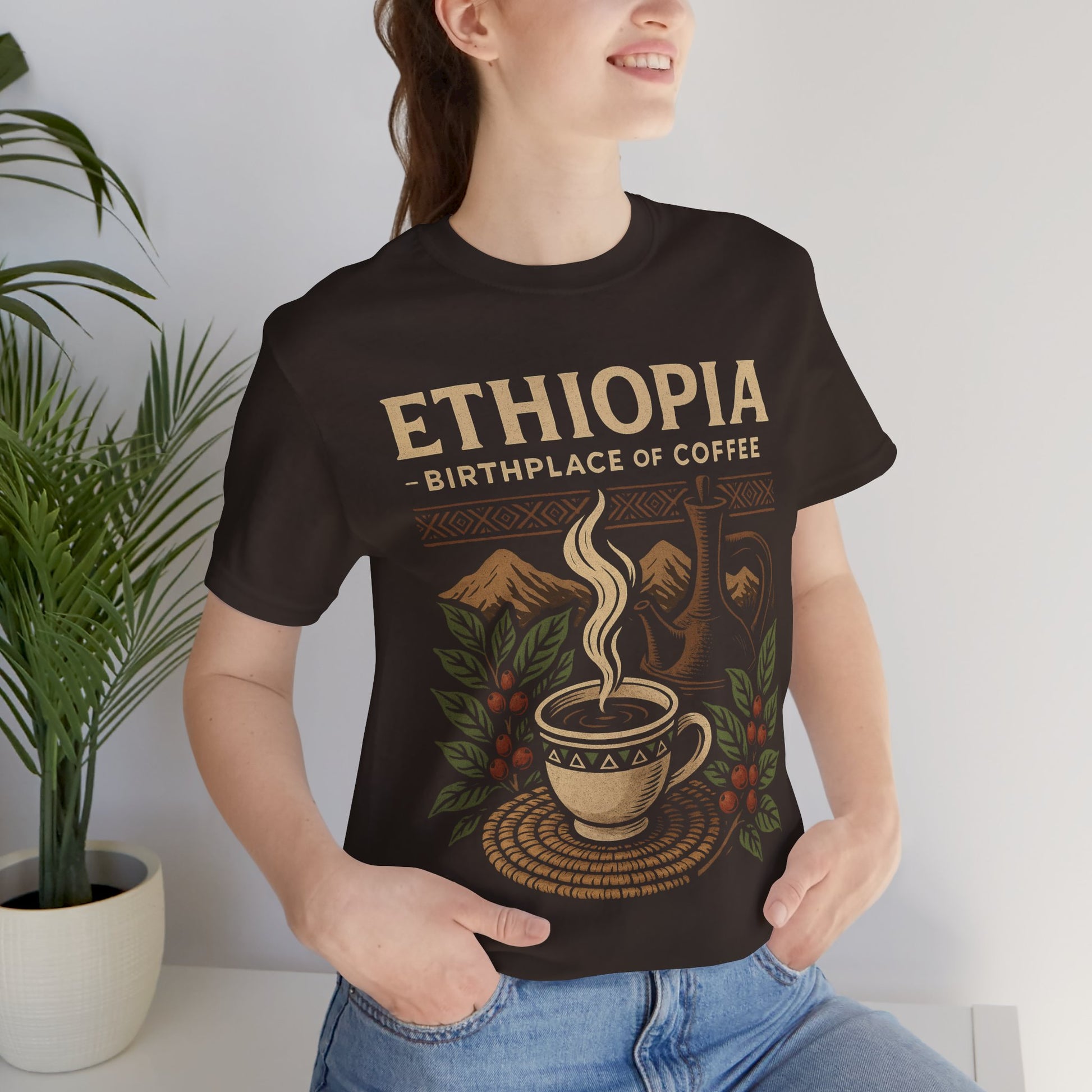 Ethiopia Birthplace of Coffee Tee