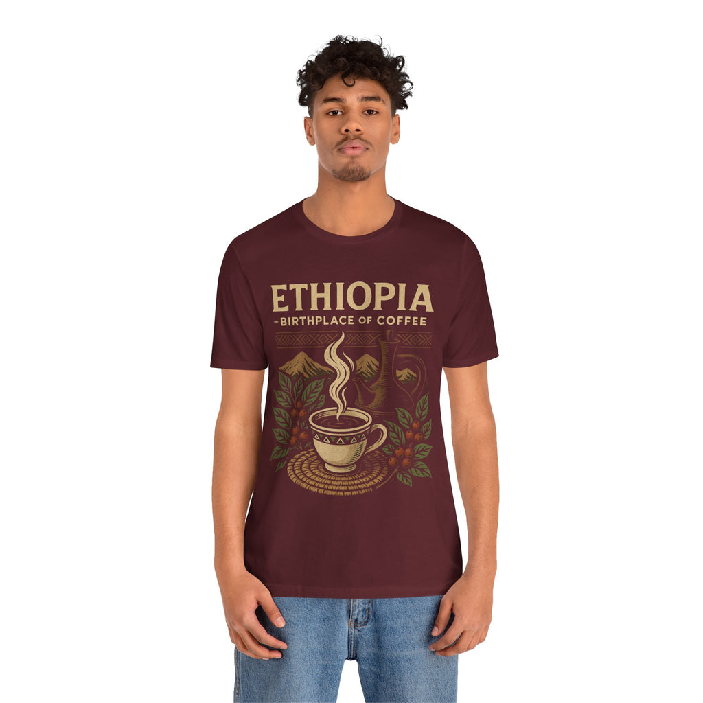 Ethiopia Birthplace of Coffee Tee
